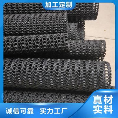 网状直径300硬式透水管与土工网垫的组合应用及优势